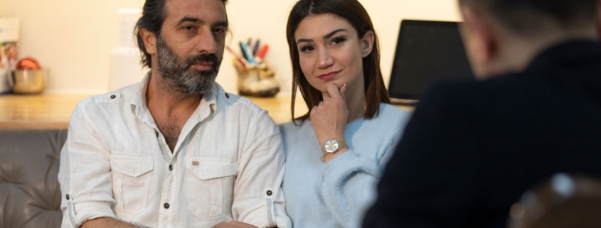 Couple in counseling